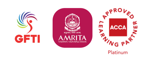 amrita landing page logos